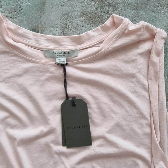 All Saints Duma Dress Blush M - Picture 2 of 2